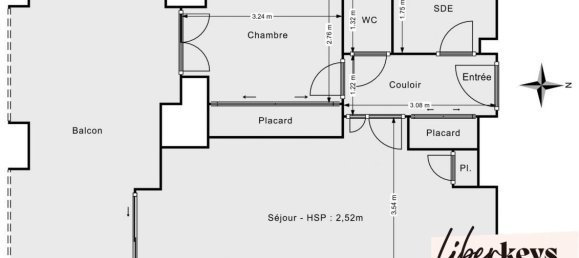Apartamento de 2 divisões em Menton, France N.º 299781 12