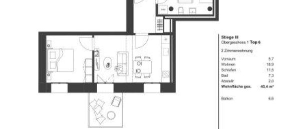 Apartamento de 2 habitaciónes en Vienna, Austria No. 175205 16