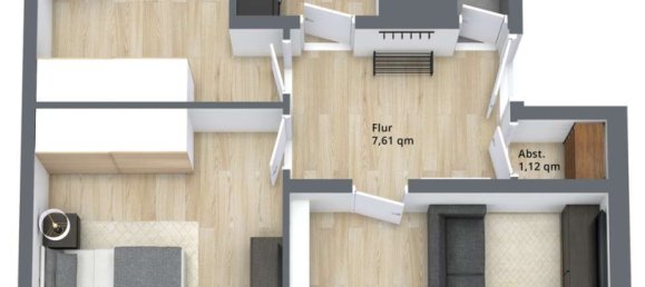 2 Schlafzimmer Wohnung in München, Germany, Nr. 270326 8