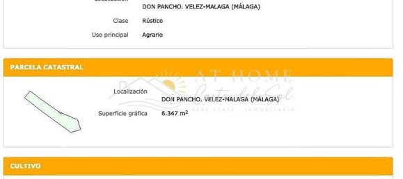 قطعة أرض في Velez-Malaga, Spain 9000متر مربع رقم 33828 5