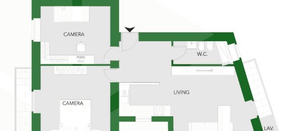 3-Zimmer Wohnung in Matera, Italy, Nr. 27666 3