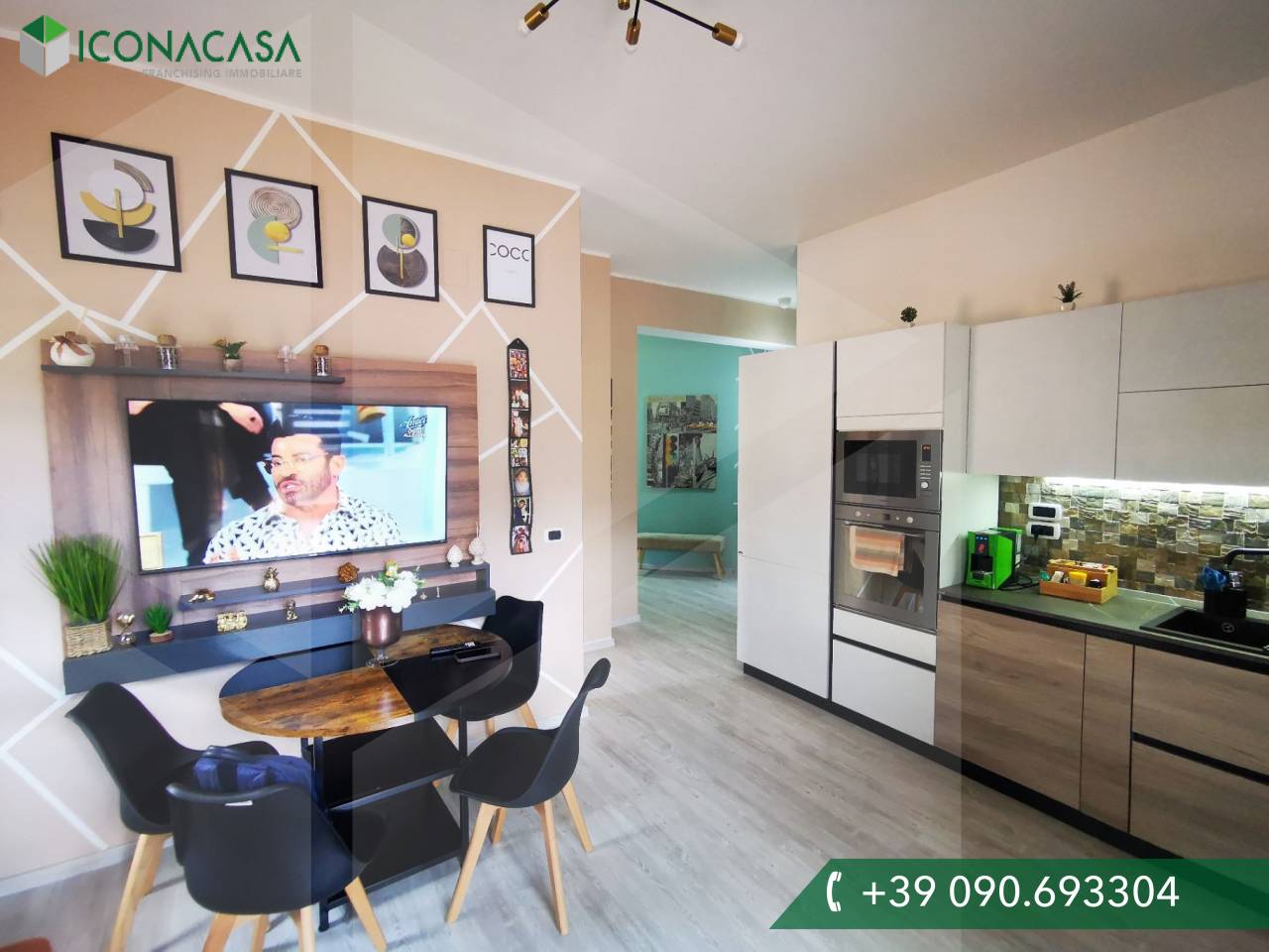 3 rooms Apartment in Messina, Italy No. 20978