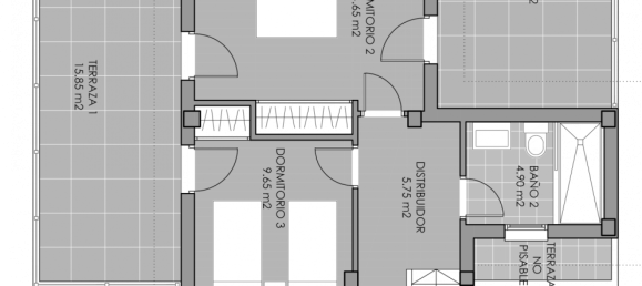 3 غرف نوم منزل في La Marina, Spain رقم 13513 13