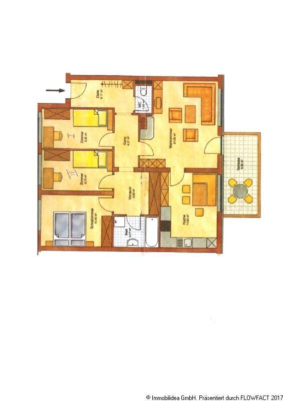 Apartamento T3 em Buch in Tirol, Austria N.º 224771