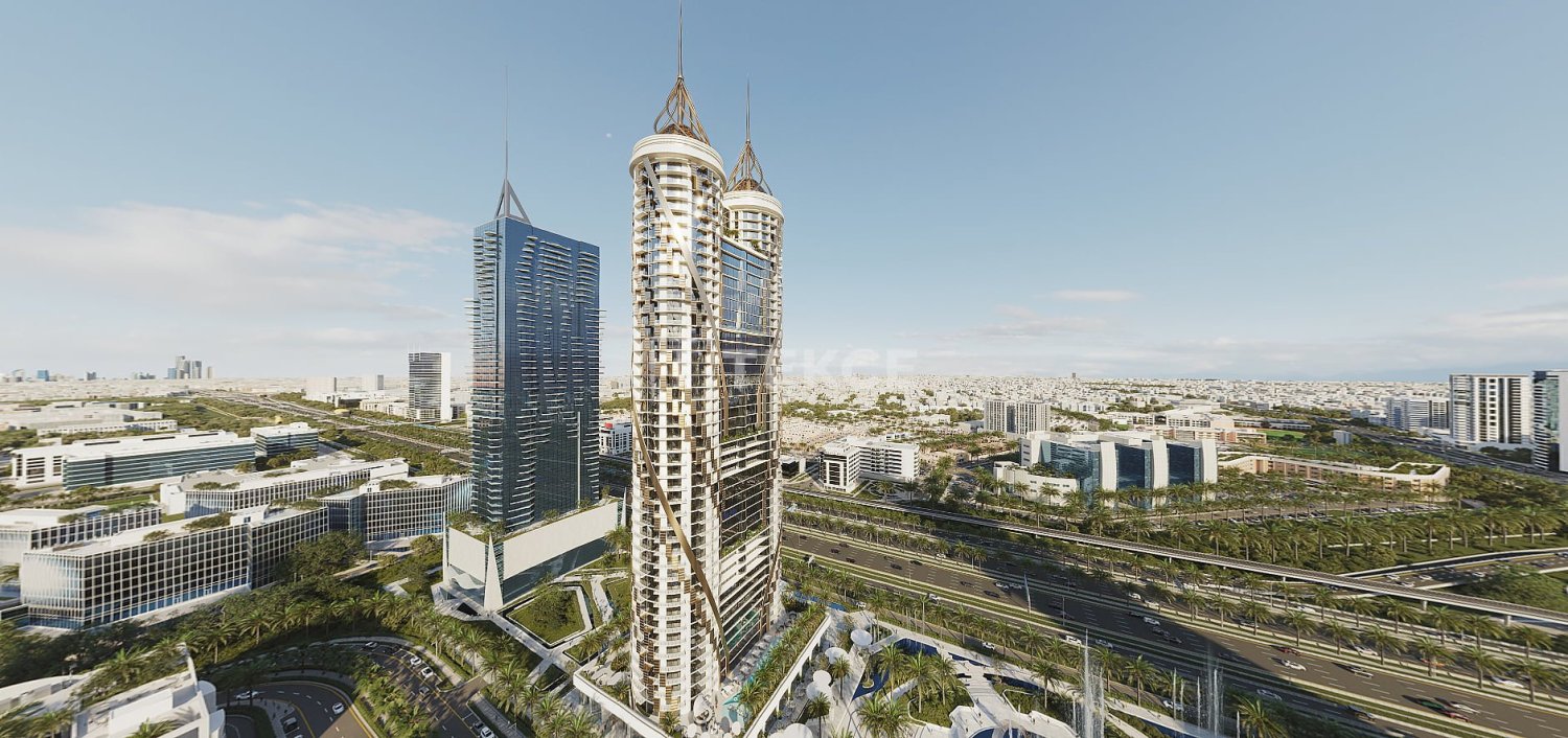 2 dormitorios apartamento en venta en Al Sufouh, Dubai, UAE № 186193