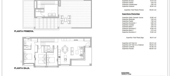 3 غرف نوم فيلا في Finestrat, Spain رقم 5963 9