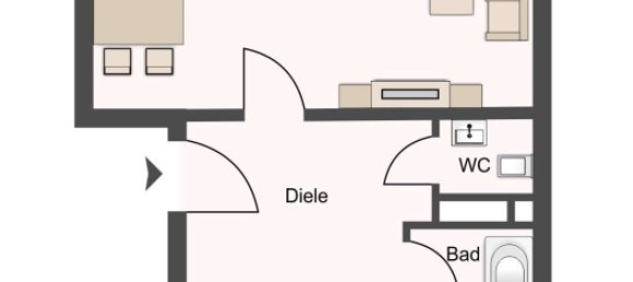 Квартира с 2 комнатами в Ганновер, Германия № 140773 11