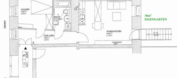 2غرفة شقة في Vienna, Austria رقم 216229 10