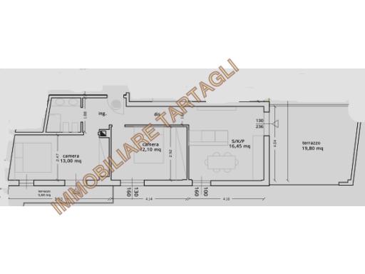 3 rooms Apartment in Florence, Italy No. 20739
