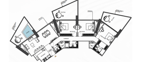 1 bedroom Apartment in Jumeirah Village Circle, UAE No. 121593 7