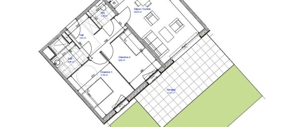 2 غرف نوم شقة في Croix, France رقم 229141 6