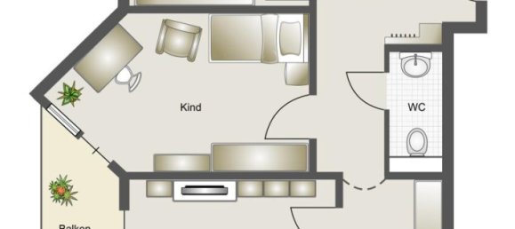 2 chambres Appartement à Rems-Murr-Kreis, Germany No. 341328 8