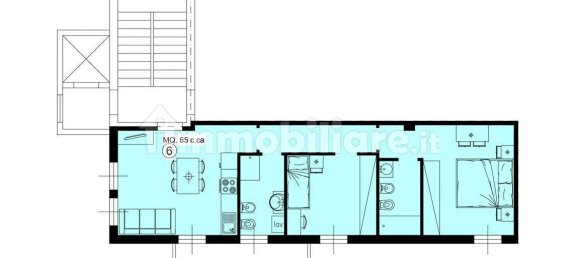 3 rooms Apartment in Lentate sul Seveso, Italy No. 3853 11