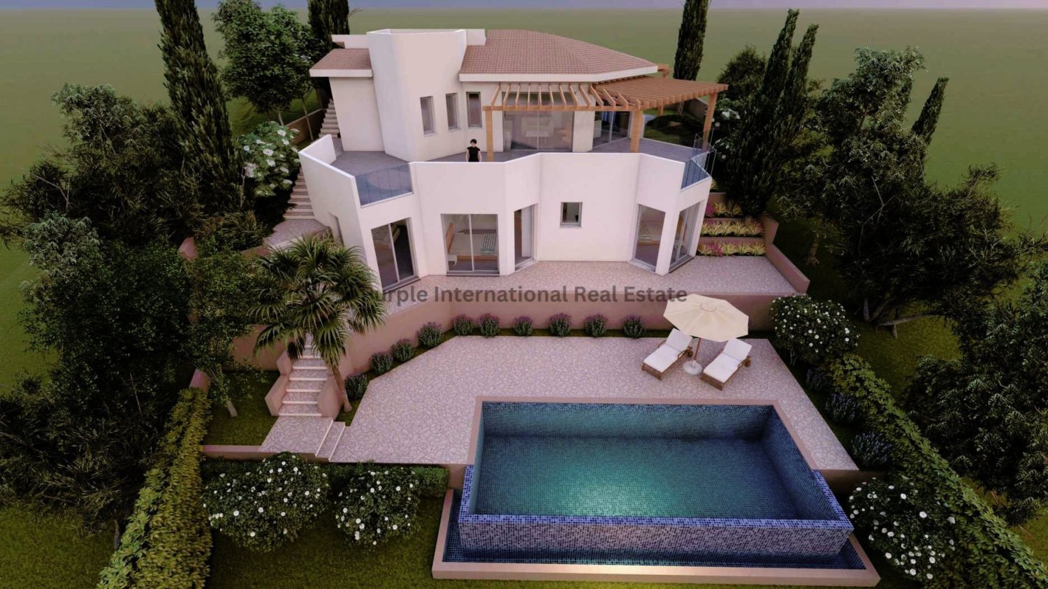 3 Schlafzimmer Villa in Tala, Cyprus, Nr. 1064