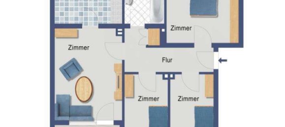 Apartamento T3 em Essen, Germany N.º 107411 56