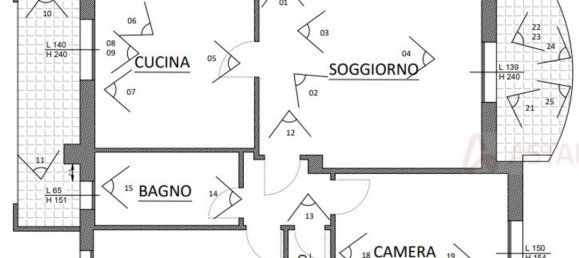 Квартира с 5 комнатами в Кампи Бизенцио, Италия № 292887 27