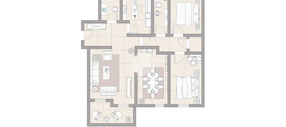 4 rooms Apartment in Milan, Italy No. 263952 27