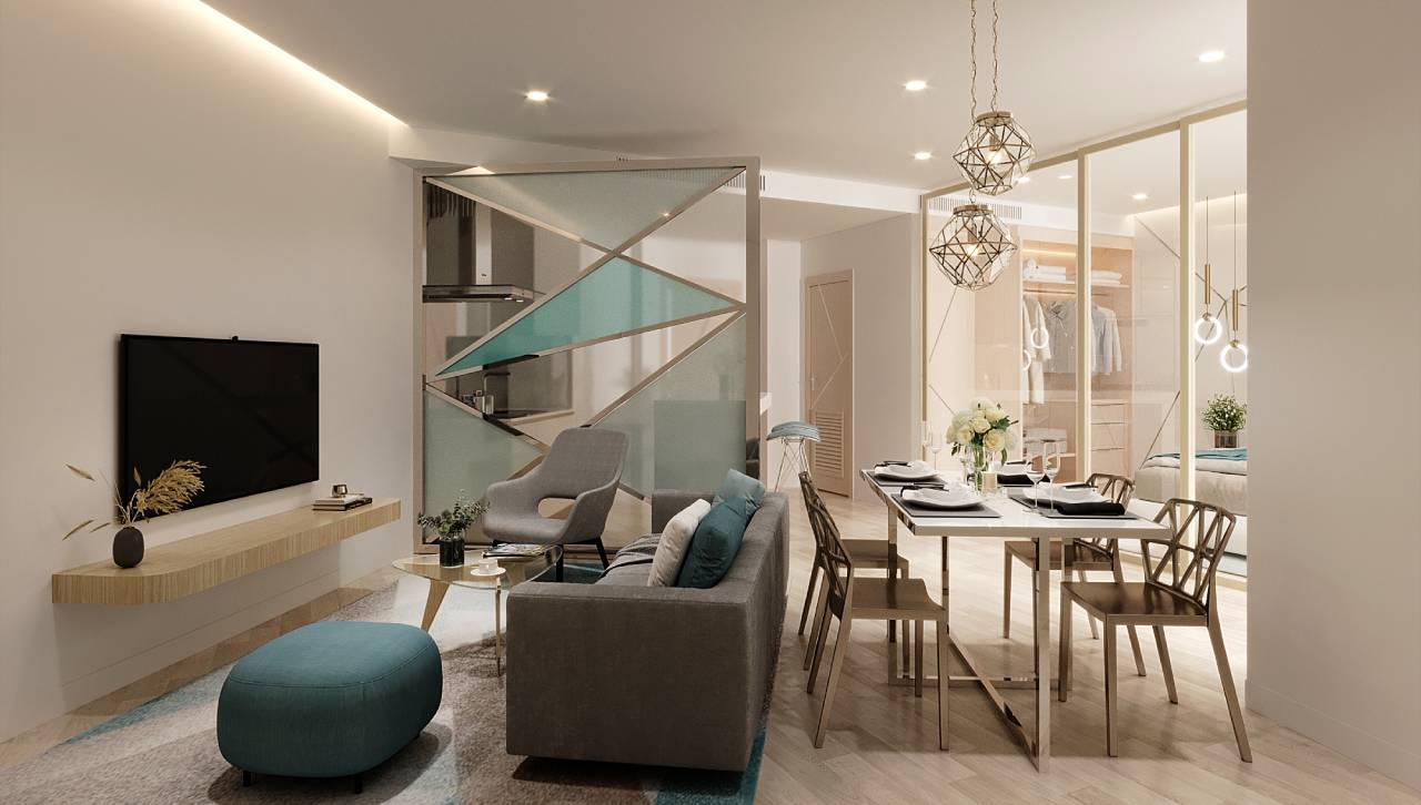 1 Schlafzimmer Eigentumswohnung in Aura Condominium Phuket, Thailand, Nr. 32135