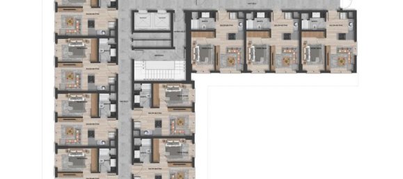 2 rooms Apartment in Avsallar, Turkey No. 10449 14