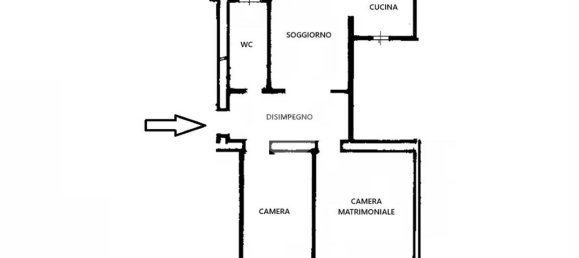 2 Schlafzimmer Wohnung in Milan, Italy, Nr. 329596 3
