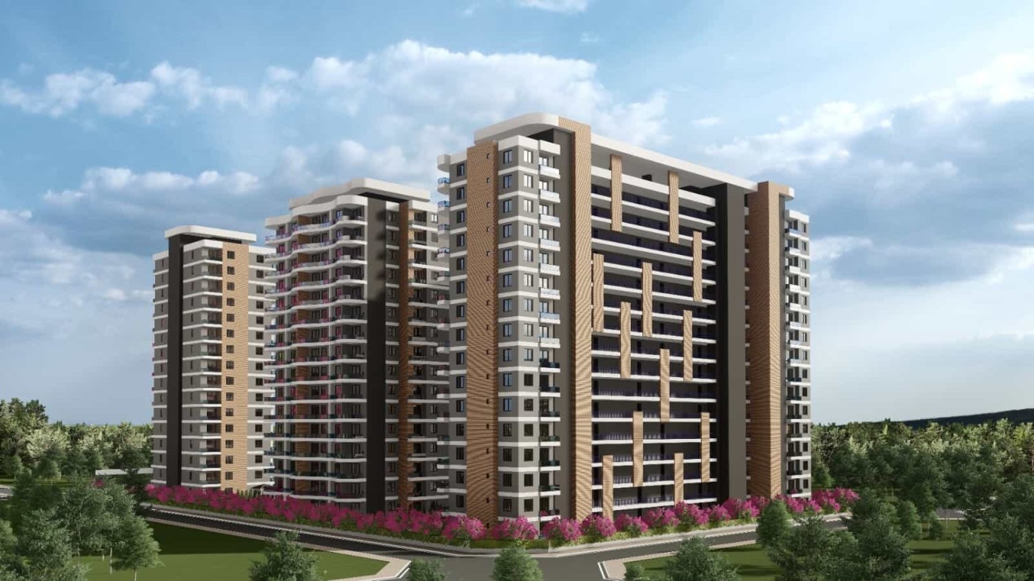 Квартира 1+1 в Мерсин, Турция № 31793