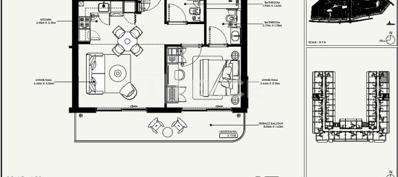 Apartamento T1 em Dubai, UAE N.º 203434 10
