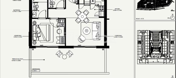 Apartamento T1 em Dubai, UAE N.º 203434 9