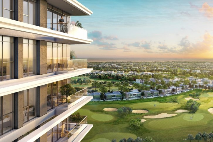 Квартира с 1 спальней в GOLF SUITES, Дубай Хилс Эстейт, ОАЭ № 57747