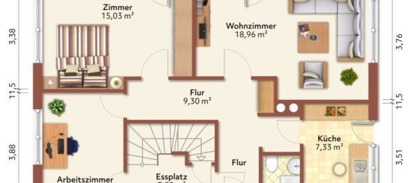 Дом с 3 спальнями в Харбург, Германия № 224094 32