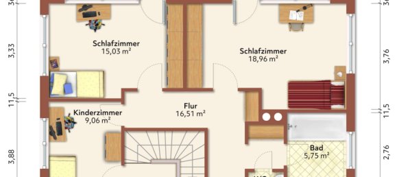 Дом с 3 спальнями в Харбург, Германия № 224094 33