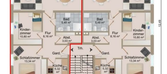 2 bedrooms Apartment in Dithmarschen, Germany No. 28995 7