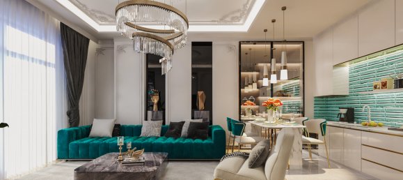 Apartamento 1+1 em Alfirdaus Residence, Kargicak, Turkey N.º 35332 6