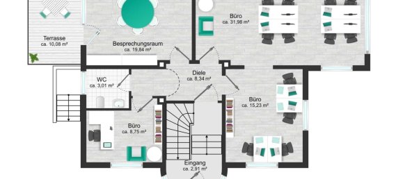 7 rooms Townhouse in Wolfenbuttel, Germany No. 94037 21