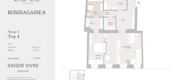 2 rooms Apartment in Rudolfsheim-Funfhaus, Austria No. 203255 6