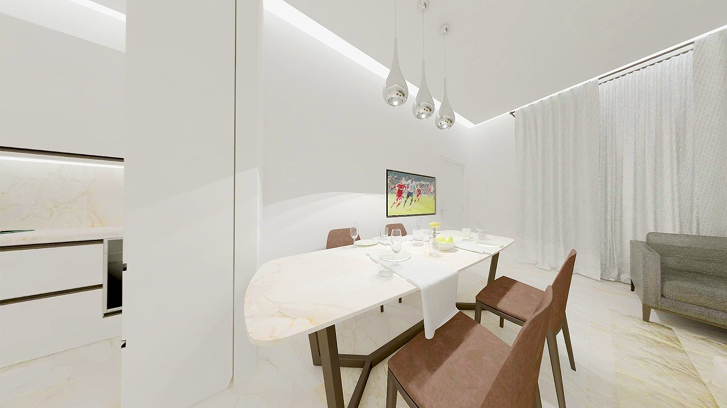 2 غرف نوم شقة في AL RAHA LOFTS ONE, Al Raha Beach, UAE رقم 59388