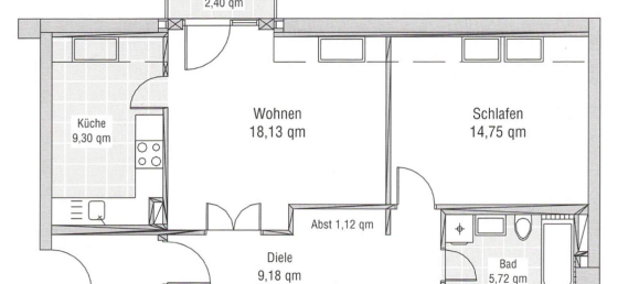 1 chambre Appartement à Wilhelmsruh, Germany No. 226466 6