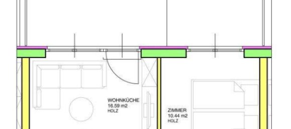 2-Zimmer Wohnung in Rudolfsheim-Funfhaus, Austria, Nr. 216521 6
