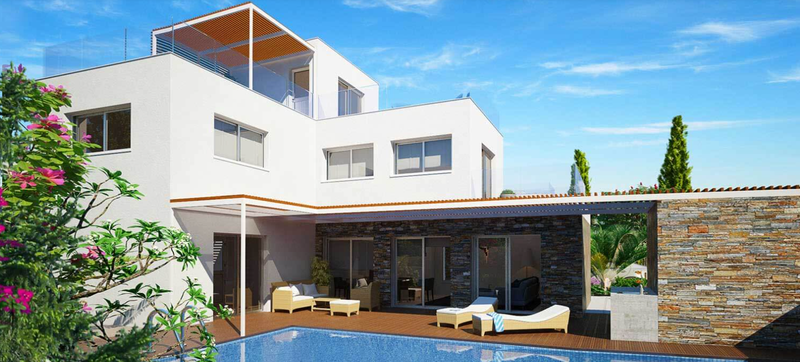 4 bedrooms Villa in Geroskípou, Cyprus No. 67634