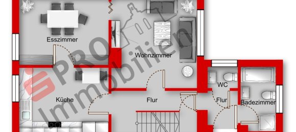 Casa de 6 divisões em Saarbrucken, Germany N.º 54513 15