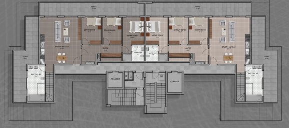 Apartamento 1+1 em Avsallar, Turkey N.º 31309 29