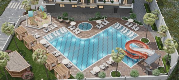 Apartamento 1+1 em Avsallar, Turkey N.º 31309 12