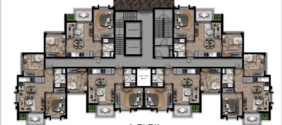 3-Zimmer Penthouse in Okurcalar, Turkey, Nr. 9800 29