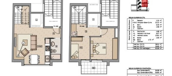 2 Schlafzimmer Doppelhaus in Badalona, Spain, Nr. 144481 31