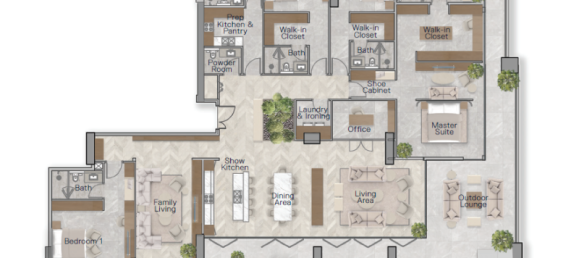 Estúdio em Business Bay, UAE N.º 121627 9