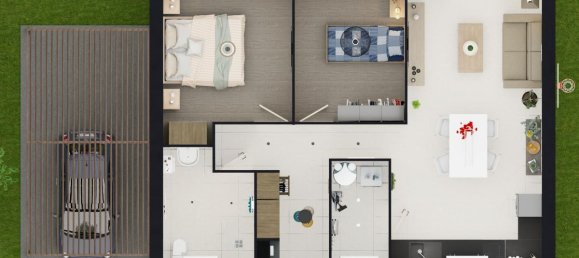 2 Schlafzimmer Haus in Seine-Maritime, France, Nr. 357207 3