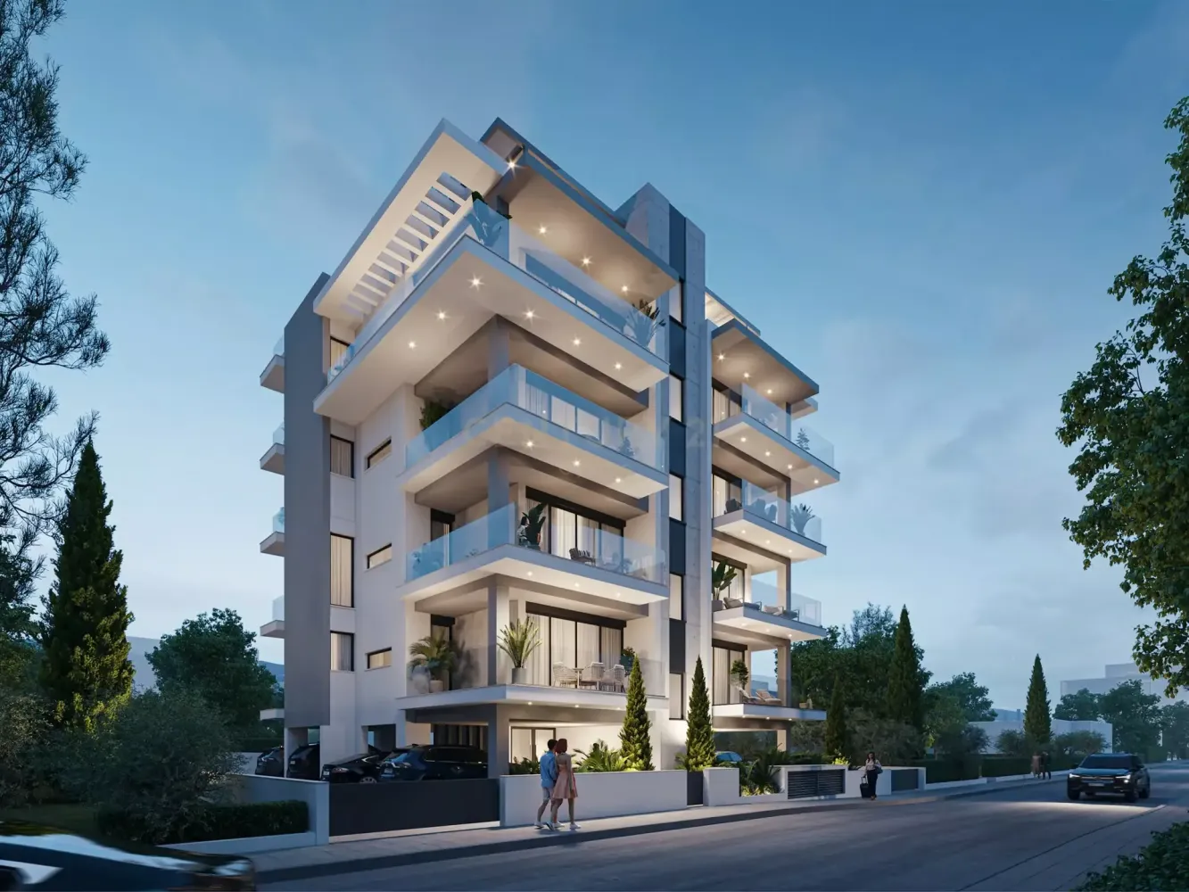 Ático de 2 dormitorios en Limassol, Cyprus No. 5433