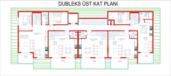 Ático de 2 habitaciónes en Avsallar, Turkey No. 29847 18
