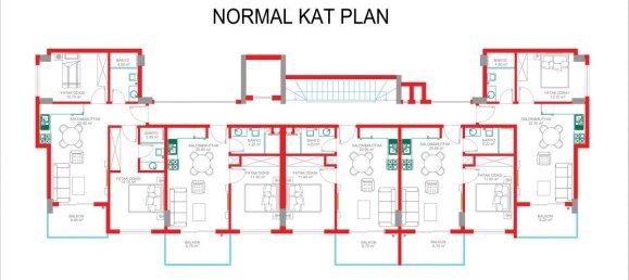 Ático de 2 habitaciónes en Avsallar, Turkey No. 29847 15
