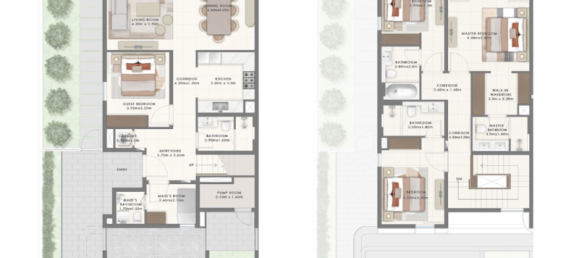 3 Schlafzimmer Stadthaus in The Valley, UAE, Nr. 121209 7