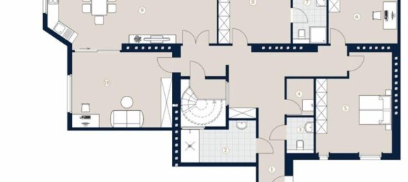 Apartamento de 5 habitaciónes en Wieden, Austria No. 140922 12